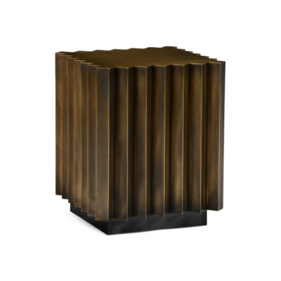Corrugated Side Table