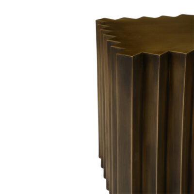 Corrugated Side Table