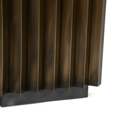 Corrugated Side Table