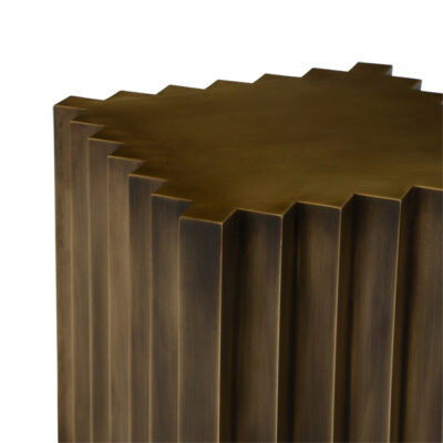 Corrugated Side Table