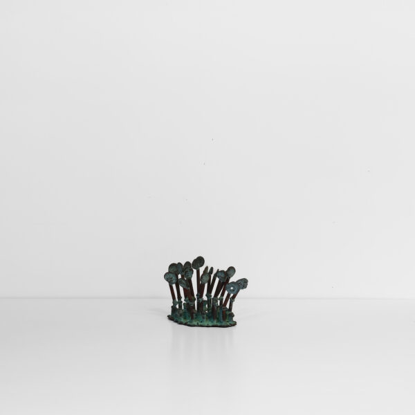 Sea Anemone Bronze Sculpture by Klaus Ihlenfeld