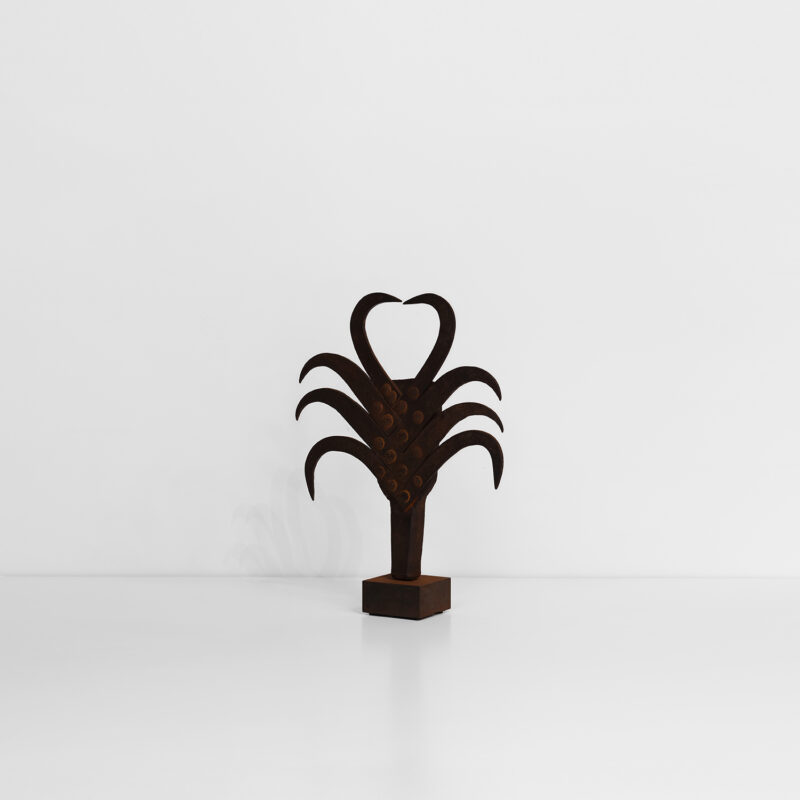 Shield Bronze Sculpture by Klaus Ihlenfeld