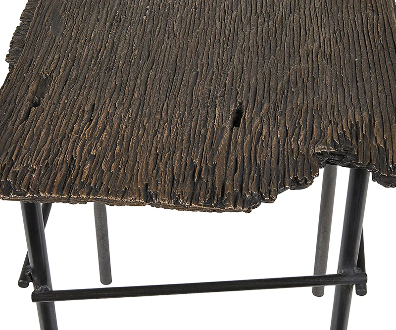 Old Ply Side Table