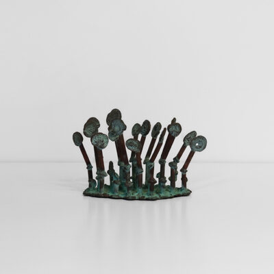 Sea Anemone Bronze Sculpture by Klaus Ihlenfeld
