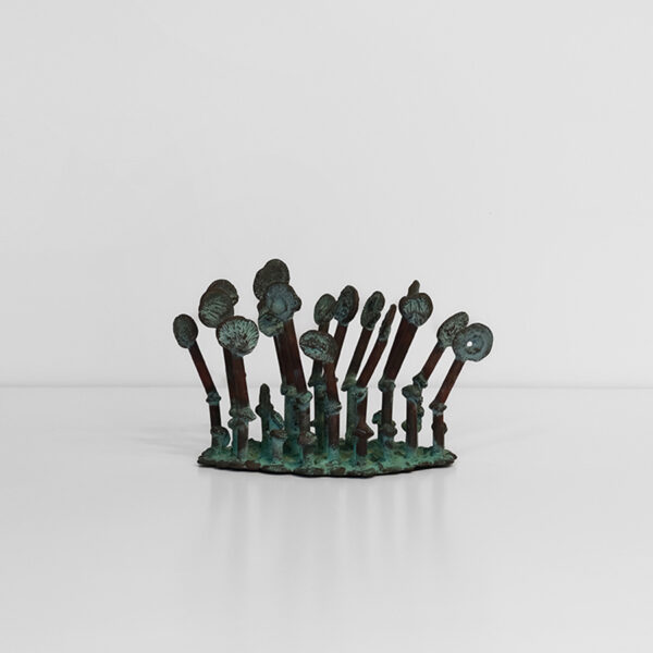 Sea Anemone Bronze Sculpture by Klaus Ihlenfeld