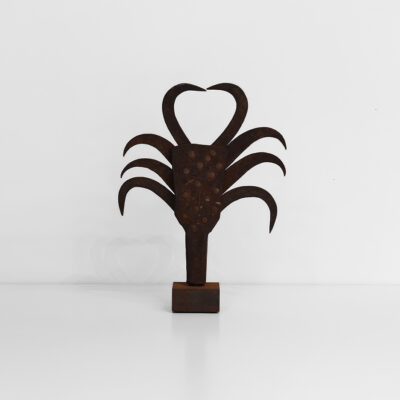 Shield Bronze Sculpture by Klaus Ihlenfeld