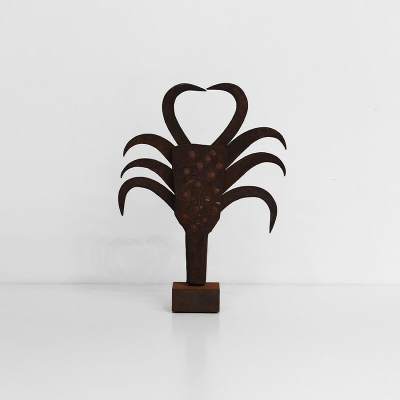Shield Bronze Sculpture by Klaus Ihlenfeld