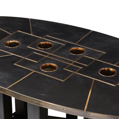 Stratum Center Table Ellipse