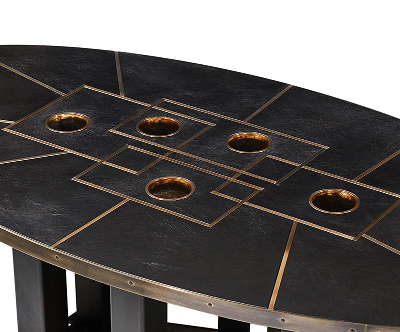 Stratum Center Table Ellipse