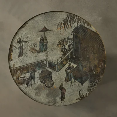 Tao Side Table by Philip & Kelvin LaVerne