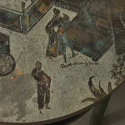 Tao Side Table by Philip & Kelvin LaVerne