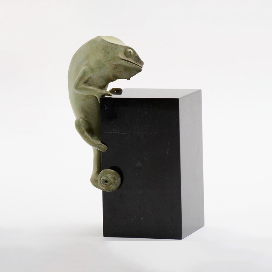 Chameleon Sculpture