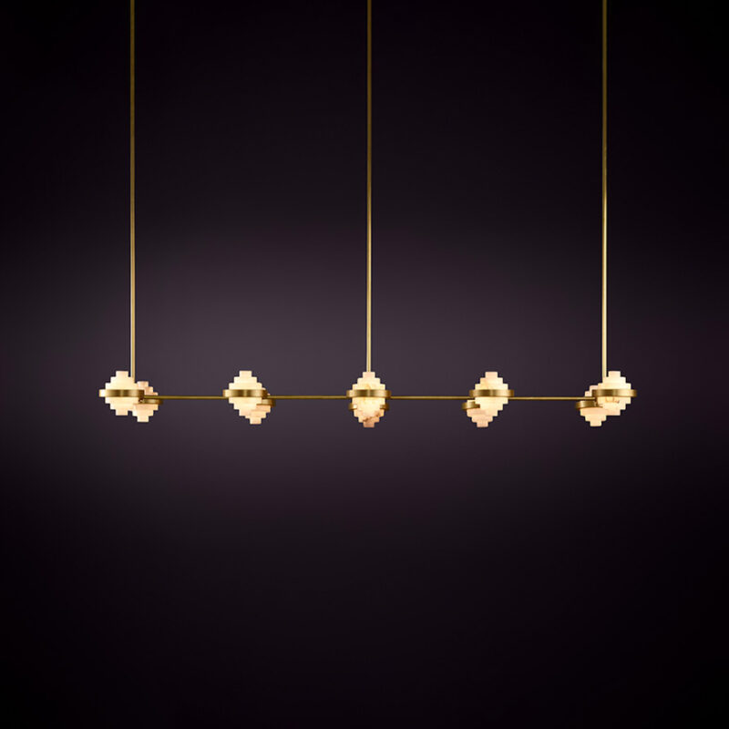 IRIS DECA LINEAR ARRAY PENDANT