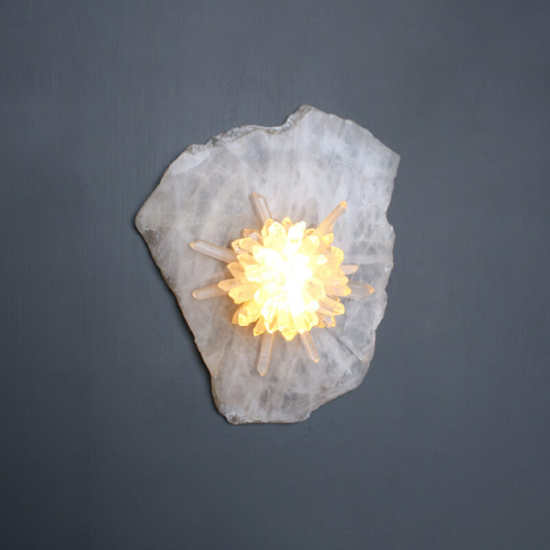 SUGAR SCONCE MONO STONE
