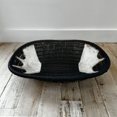 Shed Moose Antler Set Basket