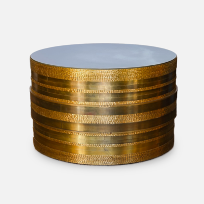Brass Mosaic Round Table