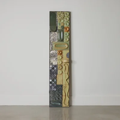 Framed Tiled Artwork – in Green