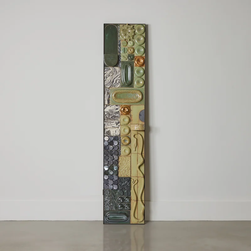 Framed Tiled Artwork – in Green