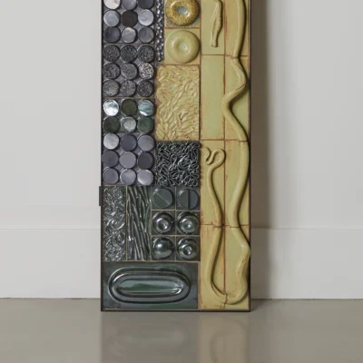 Framed Tiled Artwork – in Green