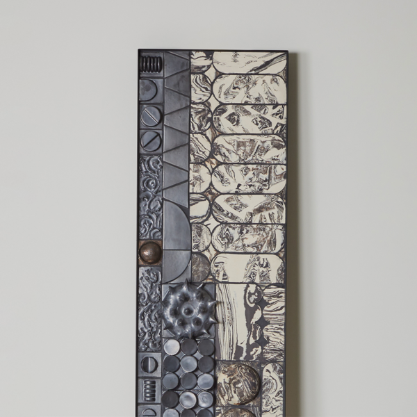 Framed Tiled Artwork – in Black