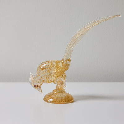 Glass Bird By Barovier&Toso