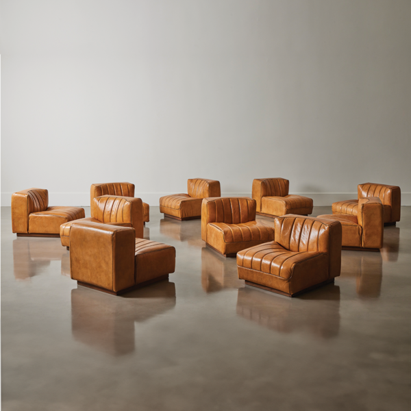Novemila Modular Sofa by Tito Agnoli