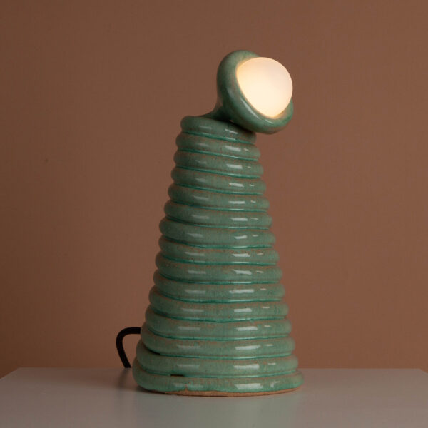 Globe Top Spring Lamp