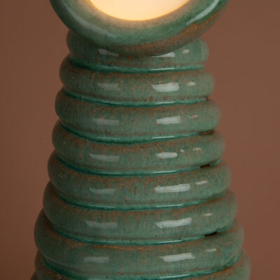 Globe Top Spring Lamp