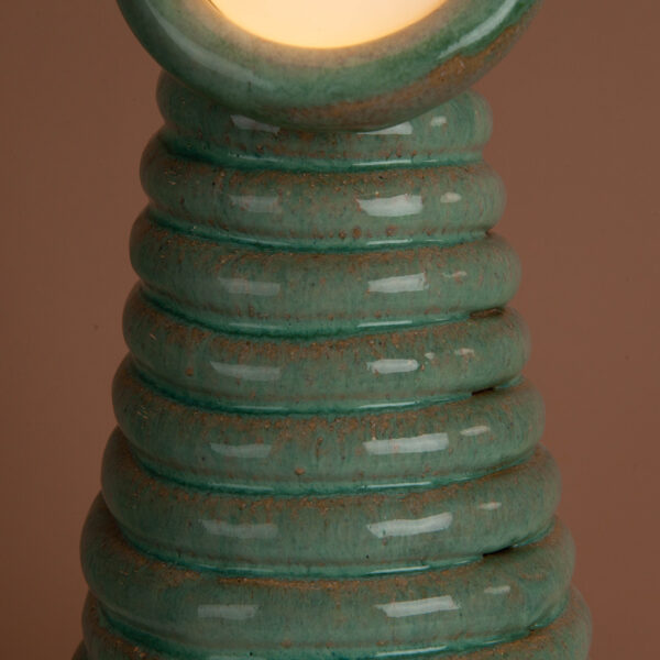 Globe Top Spring Lamp