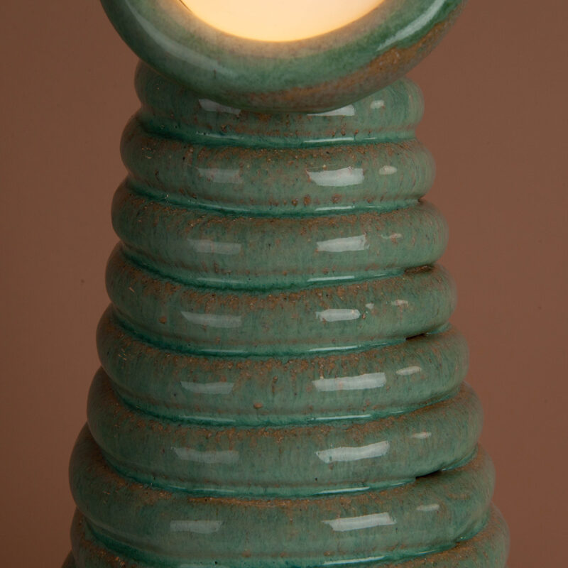 Globe Top Spring Lamp