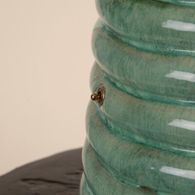 Large Globe Top Spring Lamp