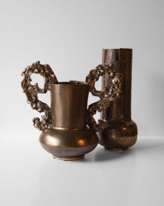 Tall Boule with Decorative Handles