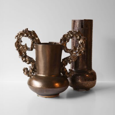 Tall Boule with Decorative Handles