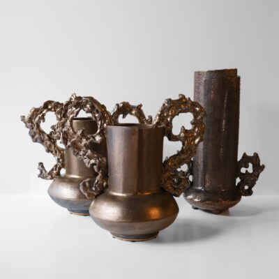 Tall Boule with Decorative Handles