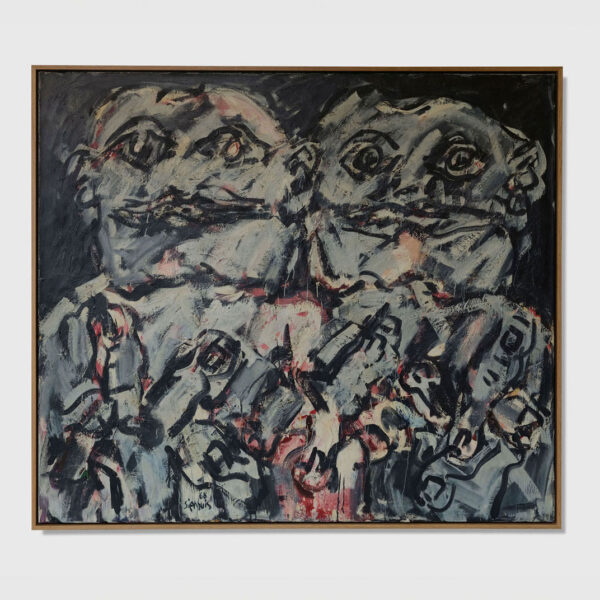 Twee Figuren (Two Figures) by Jan Sierhuis