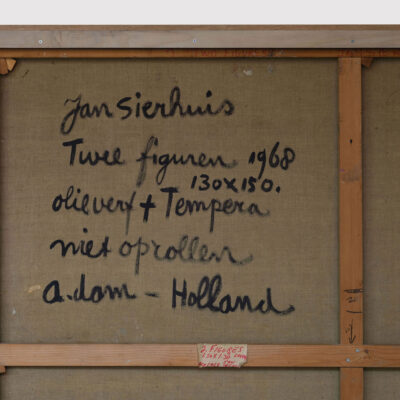 Twee Figuren (Two Figures) by Jan Sierhuis