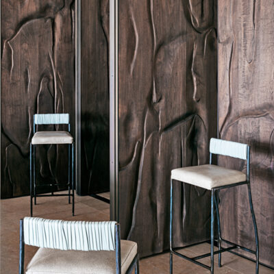 Leveller Bar Stool by Dylan Farrell