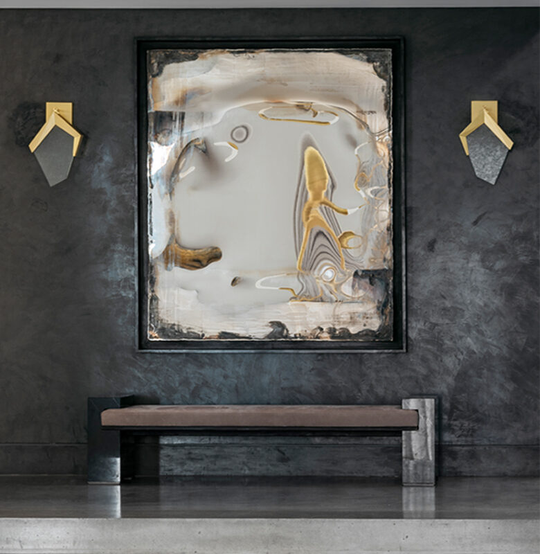 Sail Sconce by Dylan Farrell