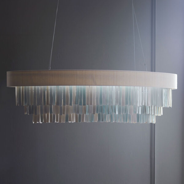 Aquarelles Chandelier – Oval