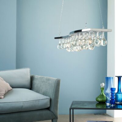 Arctic Pear Chandelier – Double Wave (200 cm)