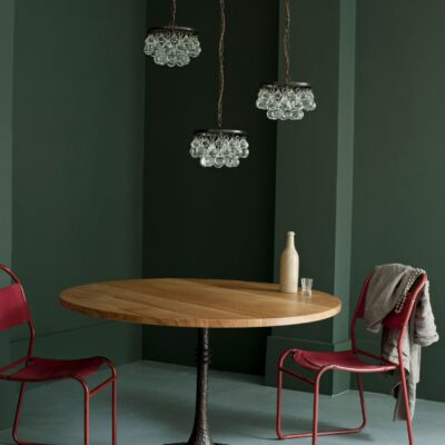 Arctic Pear Chandelier – Round (25 cm)