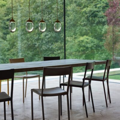 Beach Pebble Chandelier – Linear 3