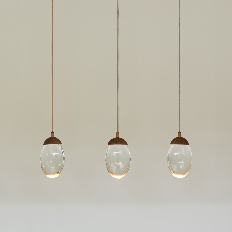 Beach Pebble Chandelier – Linear 3