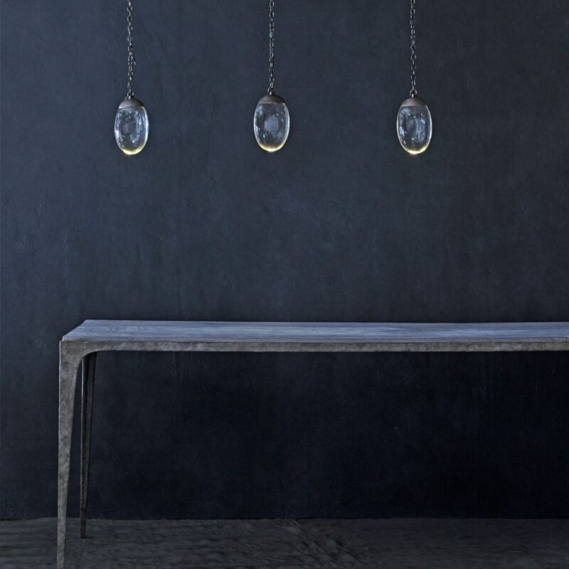 Celestial Pebble Pendant – Single