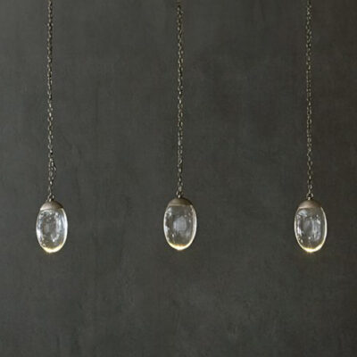 Celestial Pebble Pendant – Single