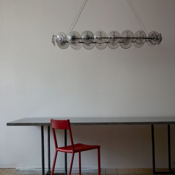 Cosmos Chandelier – Oval 18 Discs