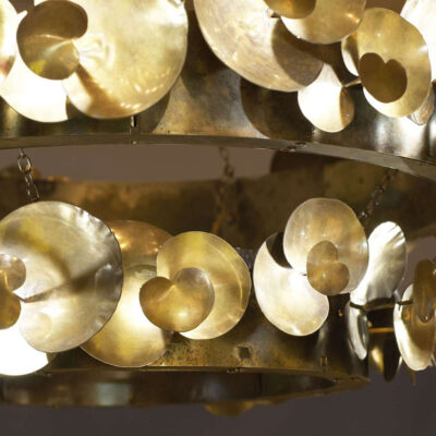 Eucalyptus Chandelier – Double Tier Round