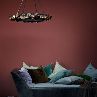 Eucalyptus Chandelier – Single Tier Round