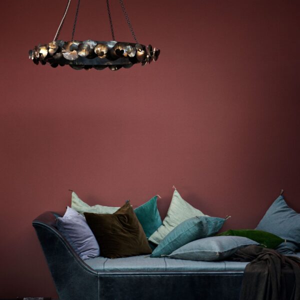 Eucalyptus Chandelier – Single Tier Round