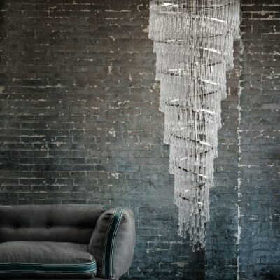 Light Drizzle Chandelier – Spiral